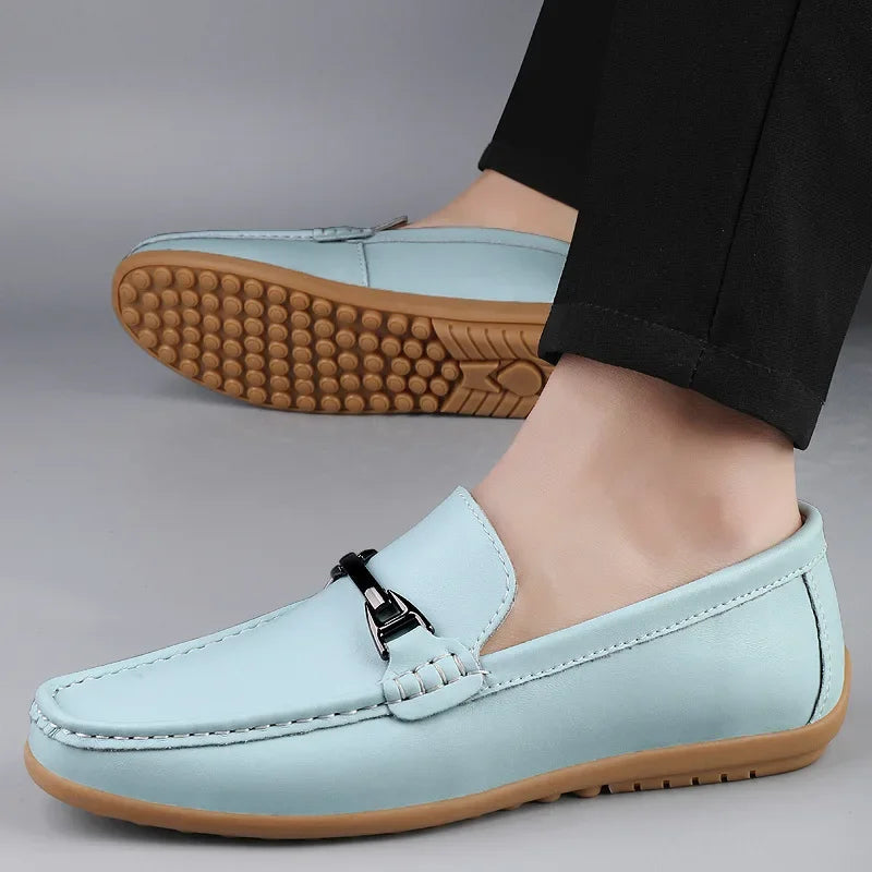 Saviel Leather Loafers