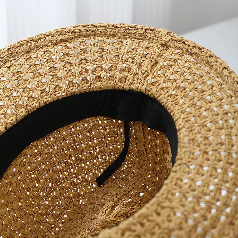 Solenne Grove Woven Fedora