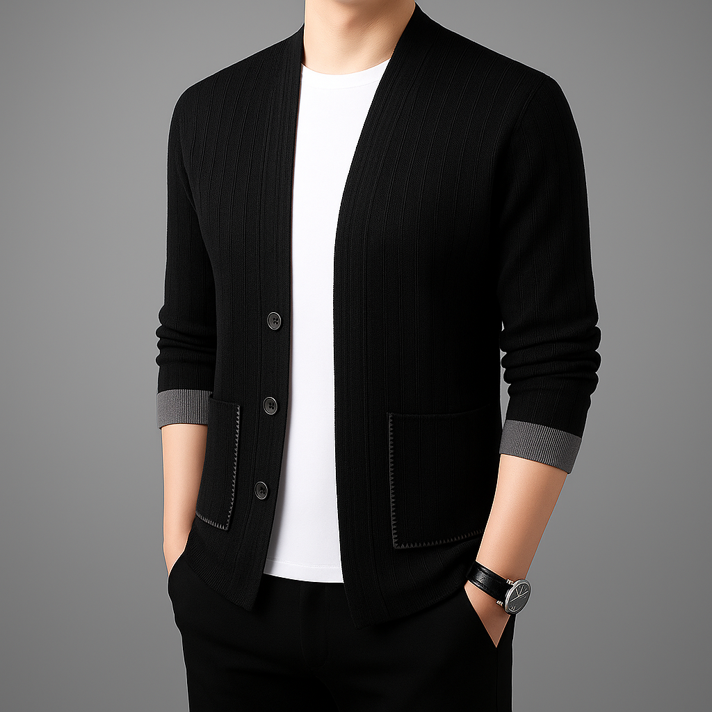 Vencel Button Cardigan