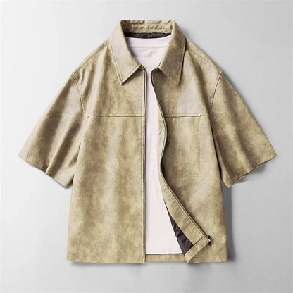 Draven Leather Shirt