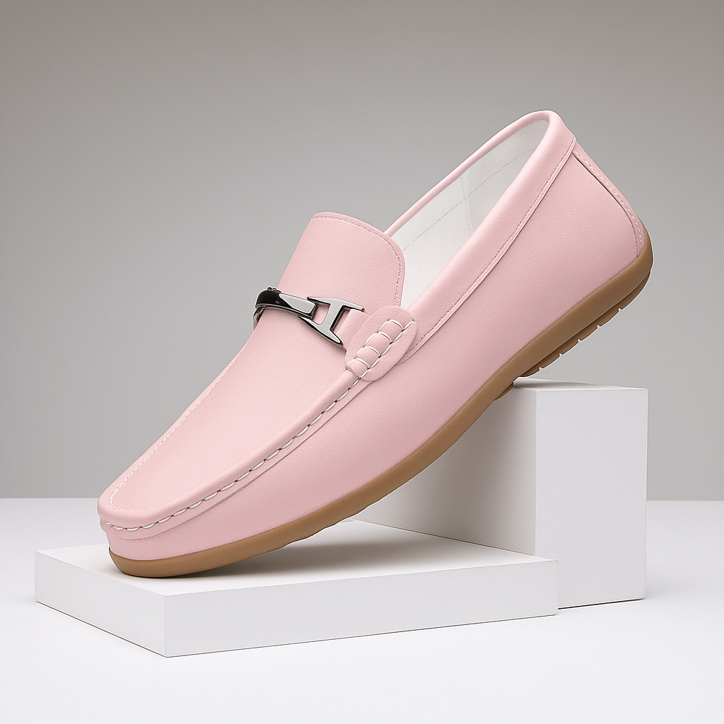 Saviel Leather Loafers