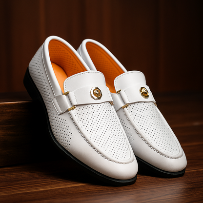 Vercini Perforated Loafers