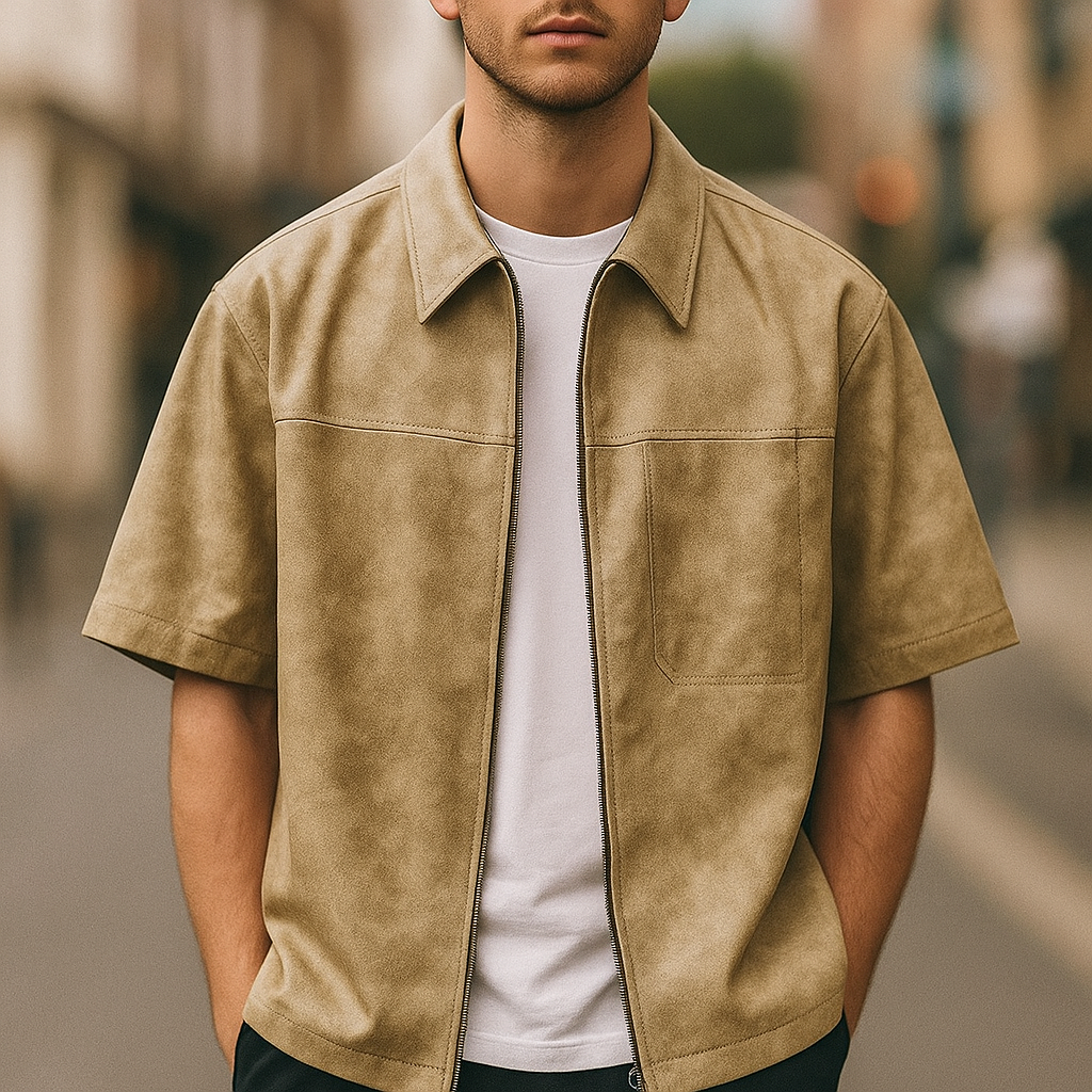 Draven Leather Shirt