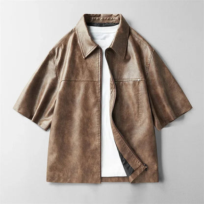 Draven Leather Shirt
