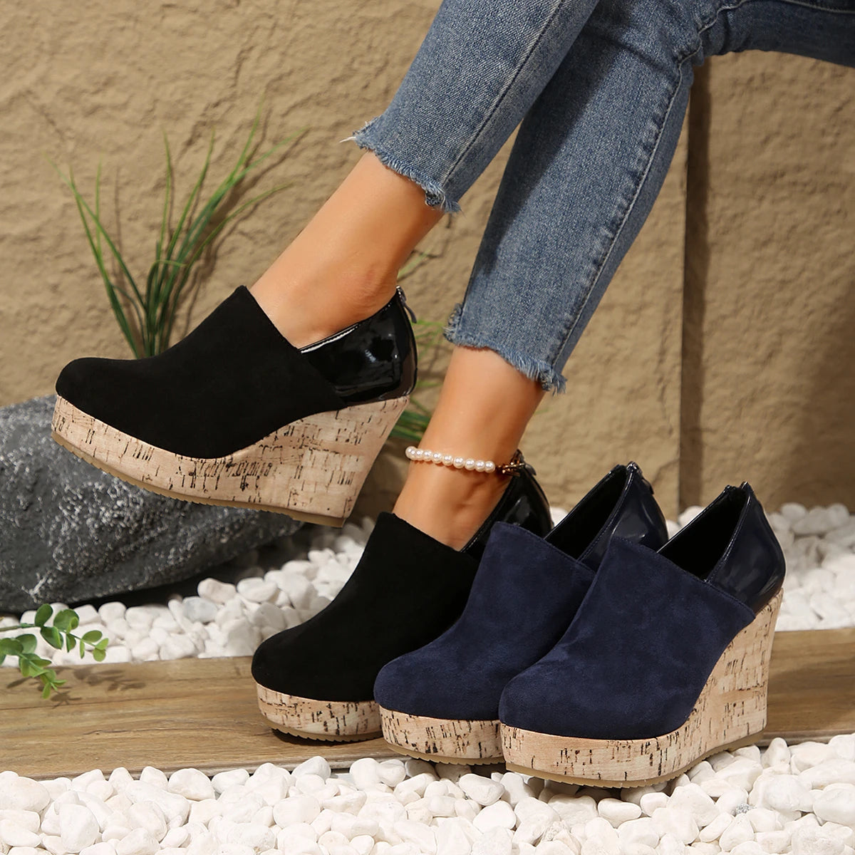 Valenza Wedge Loafers