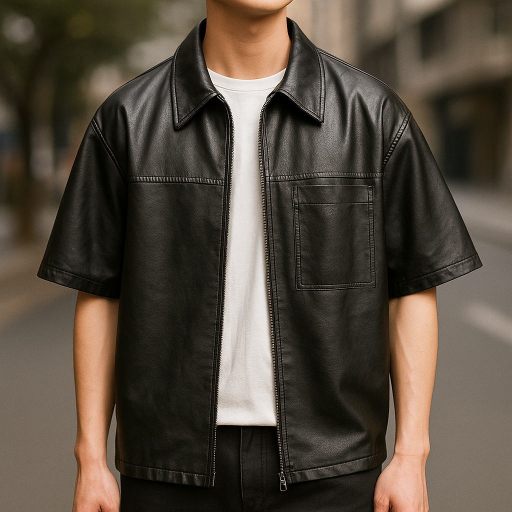 Draven Leather Shirt