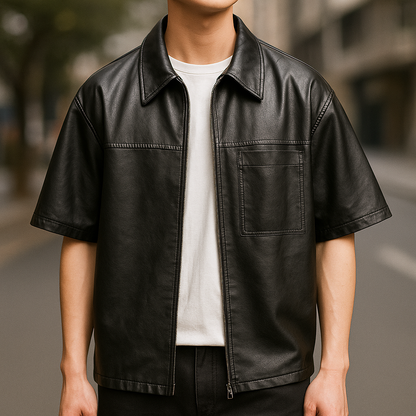 Draven Leather Shirt