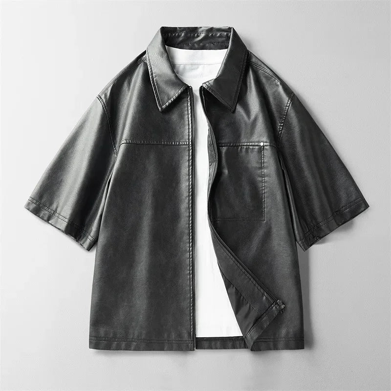 Draven Leather Shirt