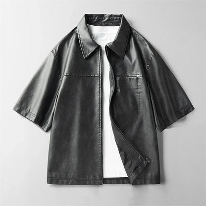 Draven Leather Shirt