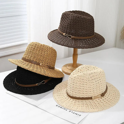 Solenne Grove Woven Fedora