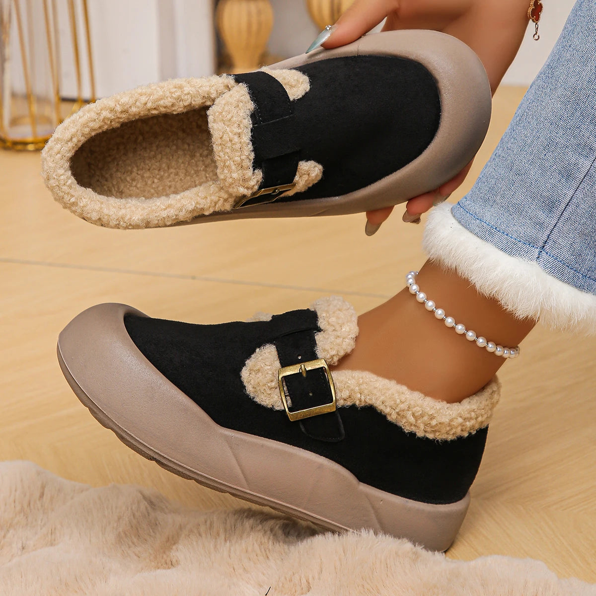 Alira Buckle Clogs